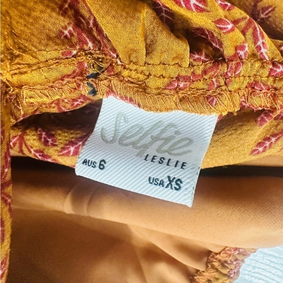 Selfie Leslie Romper Dress Mini Strapless Ruffle Boho Beach Summer Extra Small - Picture 5 of 7